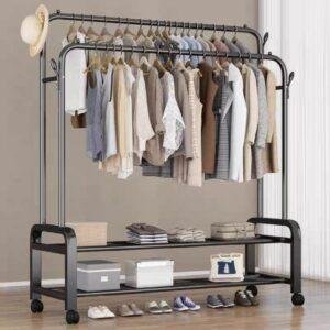 ستاند الملابس المعدني متعدد الوظائف