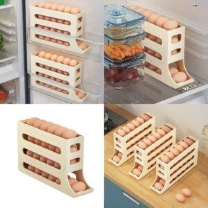 منظم بيض دوار اربع طبقات