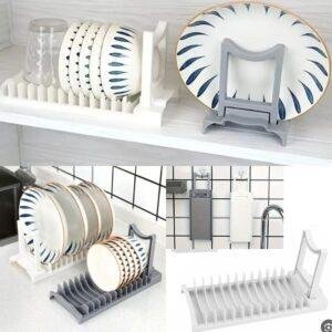 منظم تجفيف وتخزين وتنظيم الاطباق