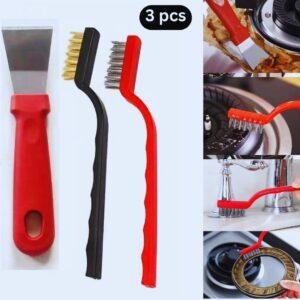 طقم فرشاة سلكية عدد 2 + مجراد