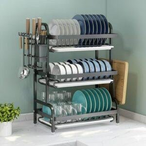 ستاند تجفيف الاطباق ثلاث صبقات